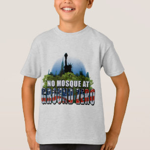 No Mosque At Ground Zero (Liberty) T-Shirt