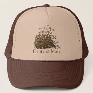 No Muss Plenty of Fuss Thunder_Cove Trucker Hat