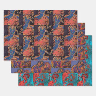 No Naughty Bits! Wrapping Paper 3 Sheets