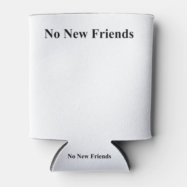 no new friends can cooler (Front)