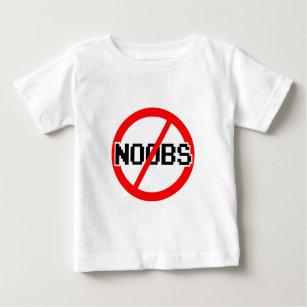 NO NOOBS - geek/hacker/pc/code monkey Baby T-Shirt