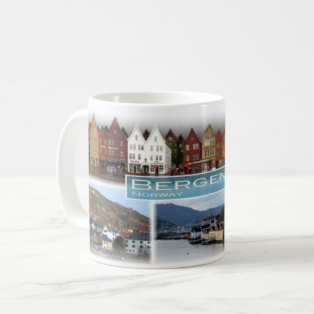 NO Norway -  Bergen - Coffee Mug (Front Left)