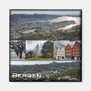 NO # Norway - Bergen Magnet