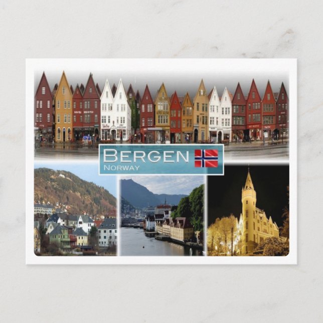 NO Norway - Bergen - Postcard (Front)