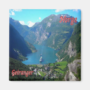 NO - Norway - Geiranger Magnet