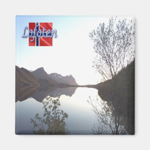 NO - Norway - Lofoten - Panorama Magnet