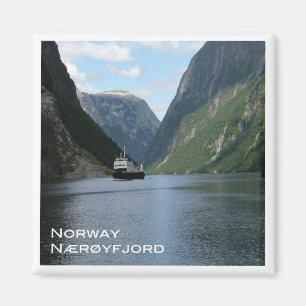 NO # Norway - Nærøyfjord - Gudvangen ferry Magnet