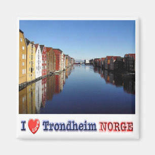 NO - Norway - Trondheim - I Love Magnet