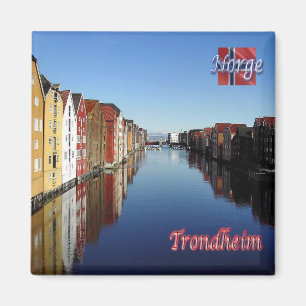 NO - Norway - Trondheim Magnet