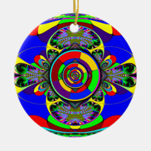 No Nukes Alternative Symbol Ceramic Tree Decoration