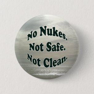 No Nukes button at the Seashore