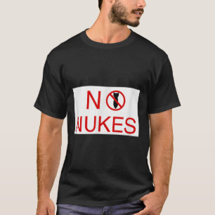 No Nukes Please Anti War Awareness World Peace New T-Shirt