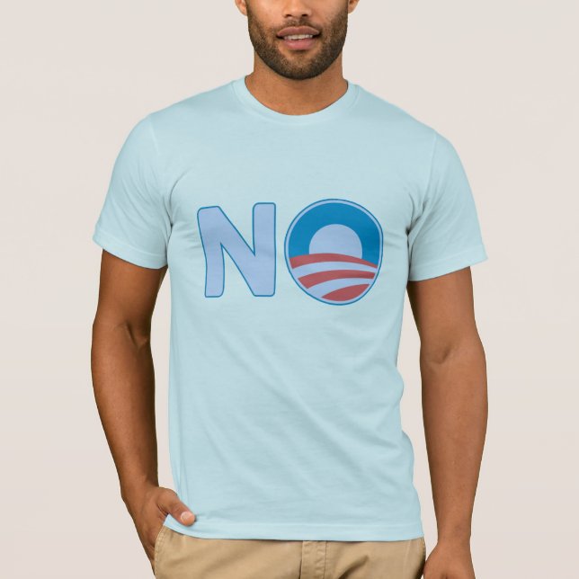 NO Obama Bella Canvas T-Shirt (Front)