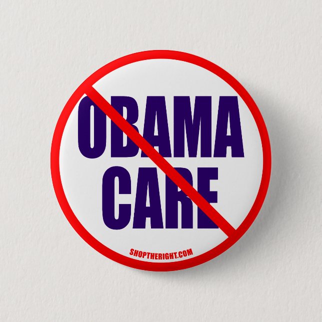 No Obama Care button (Front)