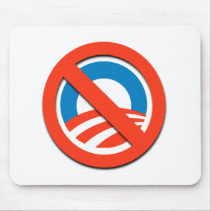 NO OBAMA / NO O MOUSE PAD