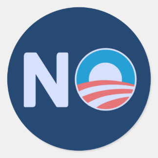 No Obama Sticker
