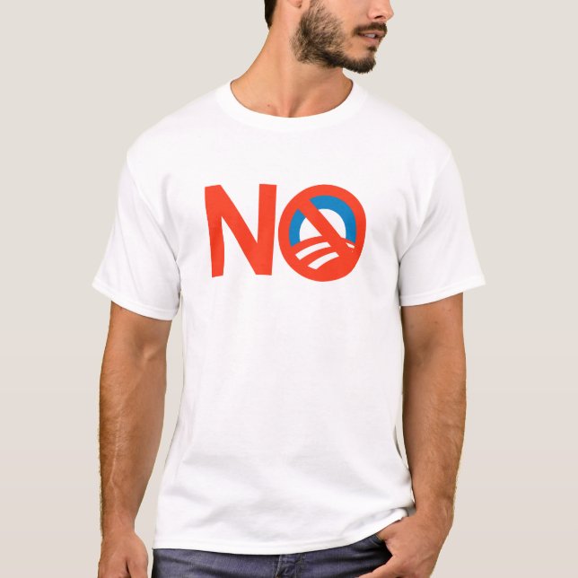 NO Obama T-Shirt (Front)
