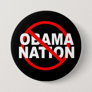 NO ObamaNation button