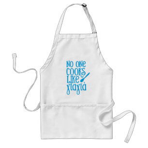 No one cooks like yiayia Greek grandmother Standard Apron