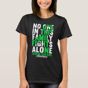 No One In This Family Fights Alone I Traumatic Bra T-Shirt