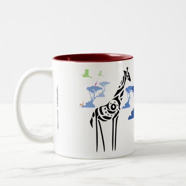 No one is like me! Two-Tone coffee mug (Left)