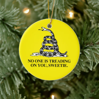 No one is treading on you, Sweetie Ceramic Tree Decoration