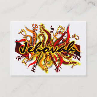No one like Jehovah Business Card
