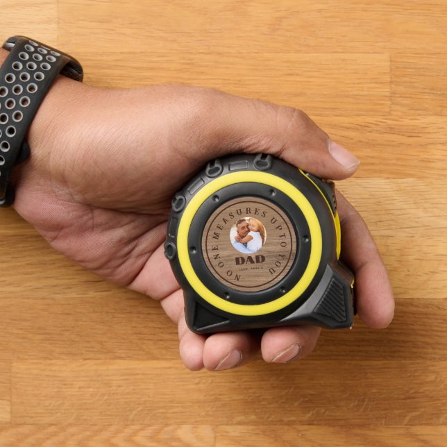 No One Measures Up Personalised Photo Tape Measure 1 (Home)