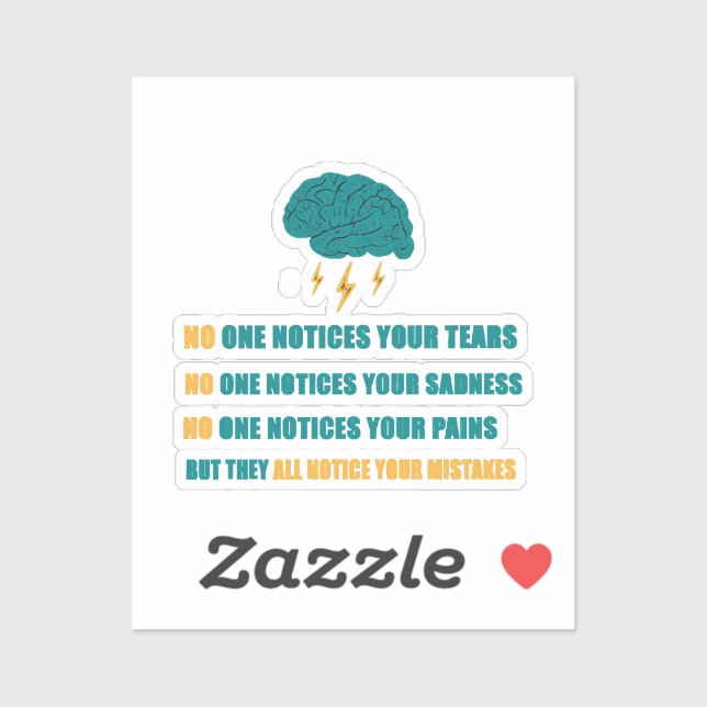 No one notices your sadness  (Sheet)