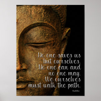 no one saves us but ourselves. poster