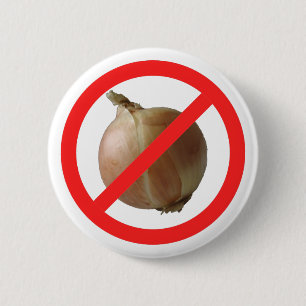No Onion Trucker Hat 6 Cm Round Badge