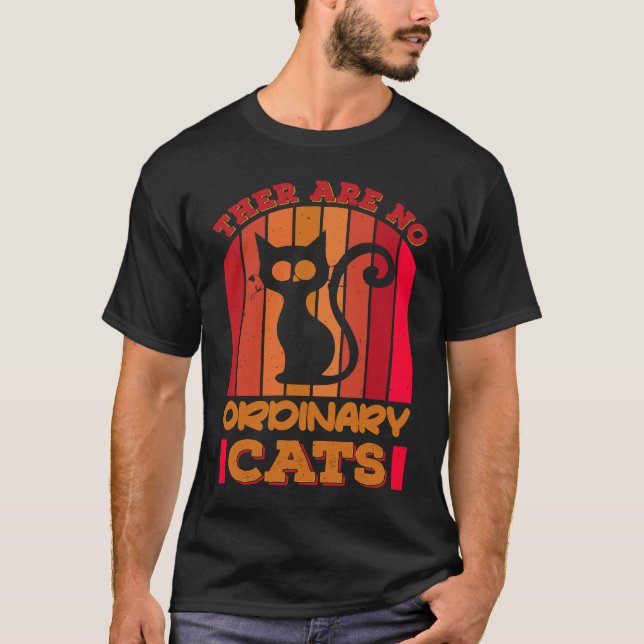 No ordinary cats Cat  Kitten  apparel women ew T-Shirt (Front)