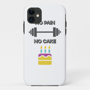 No Pain No Cake Case-Mate iPhone Case