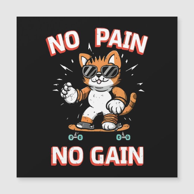 No pain No Gain (Front)