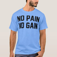 No Pain No Gain Fitness Gym Inspirational Motivati
