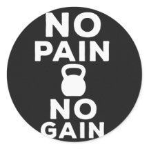 No Pain No Gain - Fitness Motivation