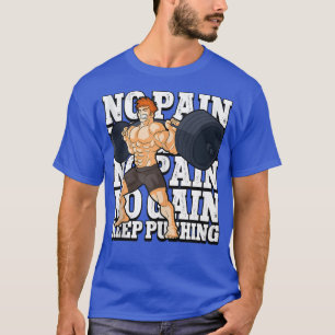 No Pain No Gain Weightlifting Fitness Gym Tank Top