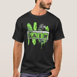 No Pain No Gain Yup Retro Green Bean 5s Unisex Mat T-Shirt