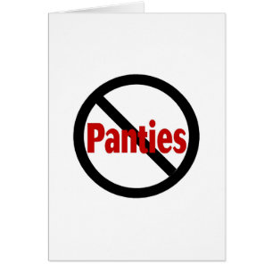 No Panties