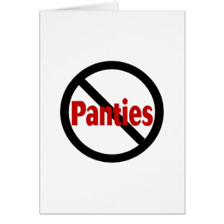 No Panties