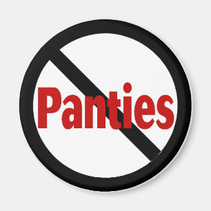 No Panties Magnet