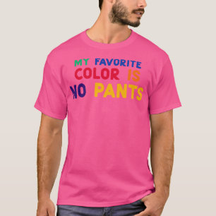 No Pants T-Shirt