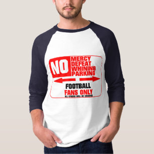 No Parking Football Sign T-Shirt