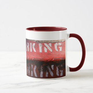 No Parking mug