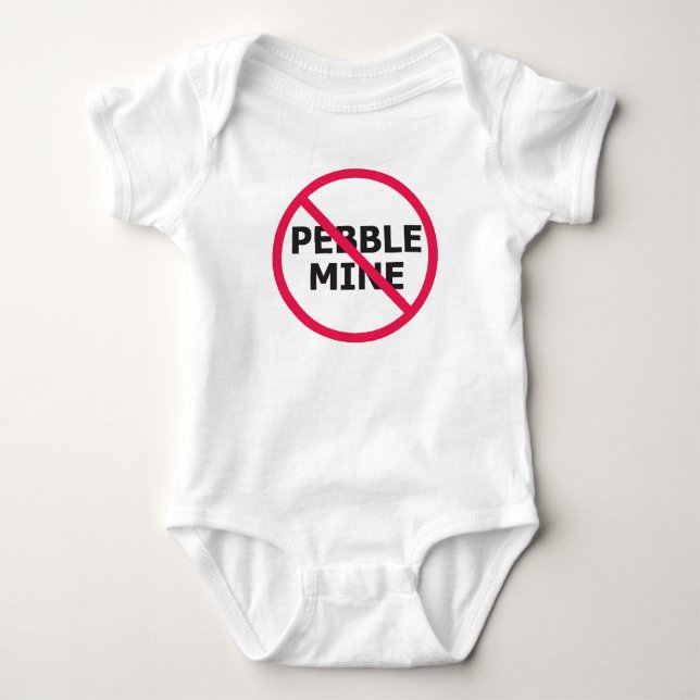 No Pebble Onsie Baby Bodysuit (Front)