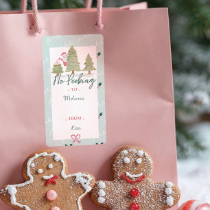 No Peeking Santa Claus Hiding, Christmas Tree