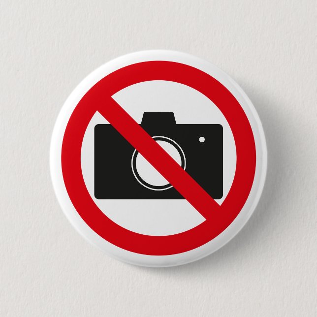 No Photography Badge (Front)