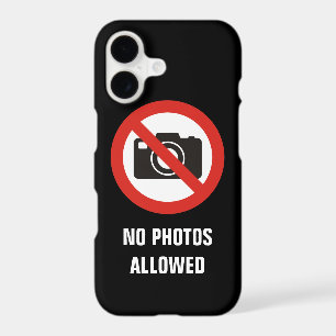 No Photos Allowed