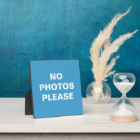 No Photos Please