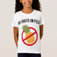 No Pineapple Fruits on Pizza Hawaii
